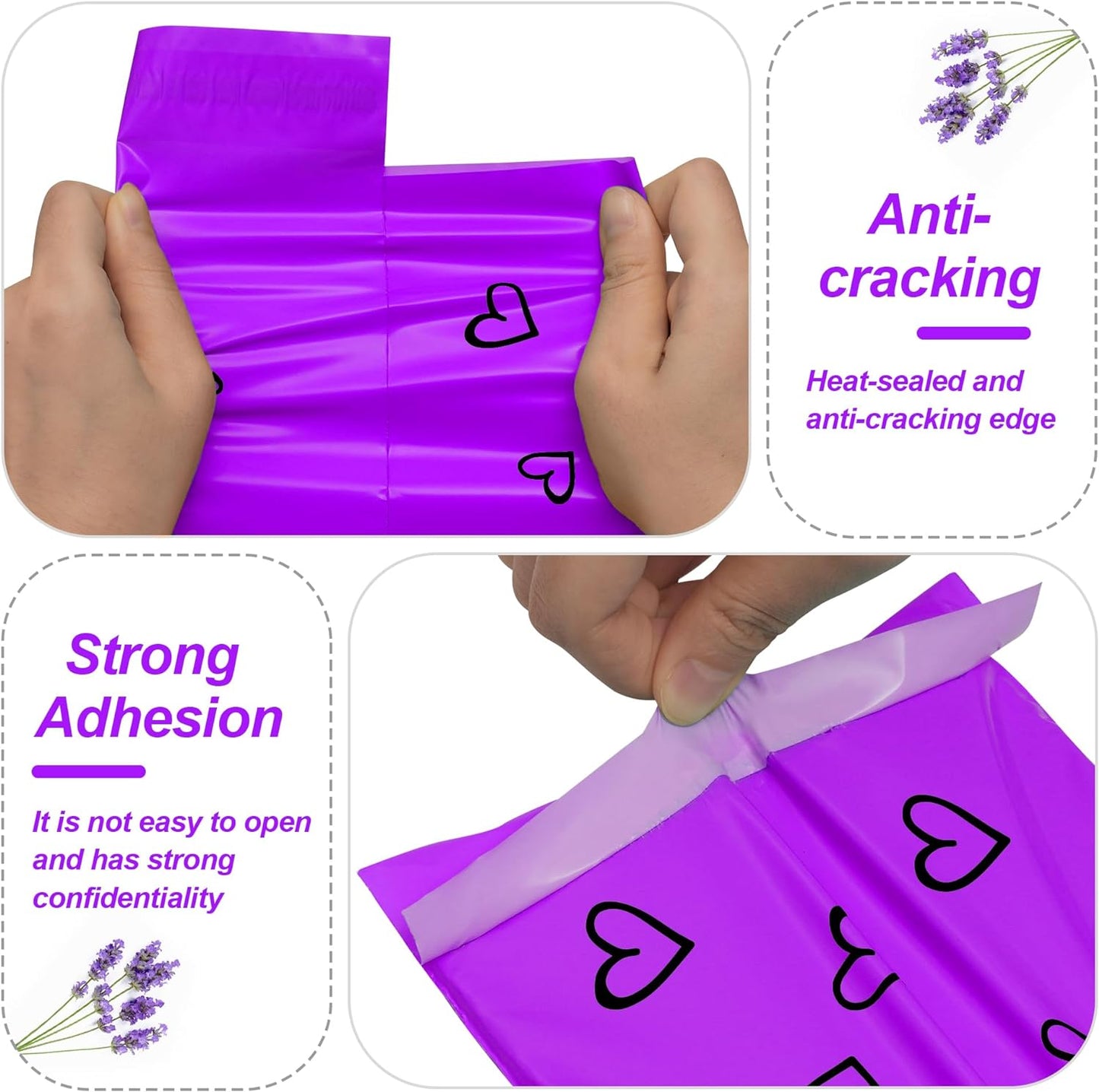 6x9'' Thank You Poly Mailers (500pcs)