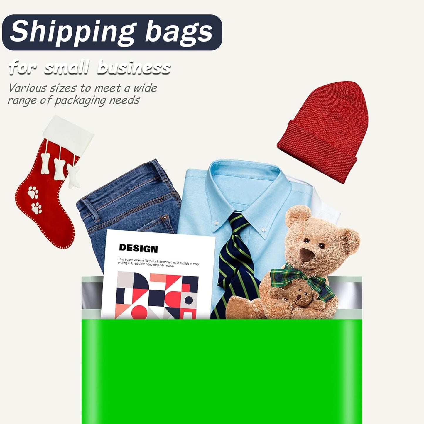 12x15.5'' Poly Mailers (500Pcs)