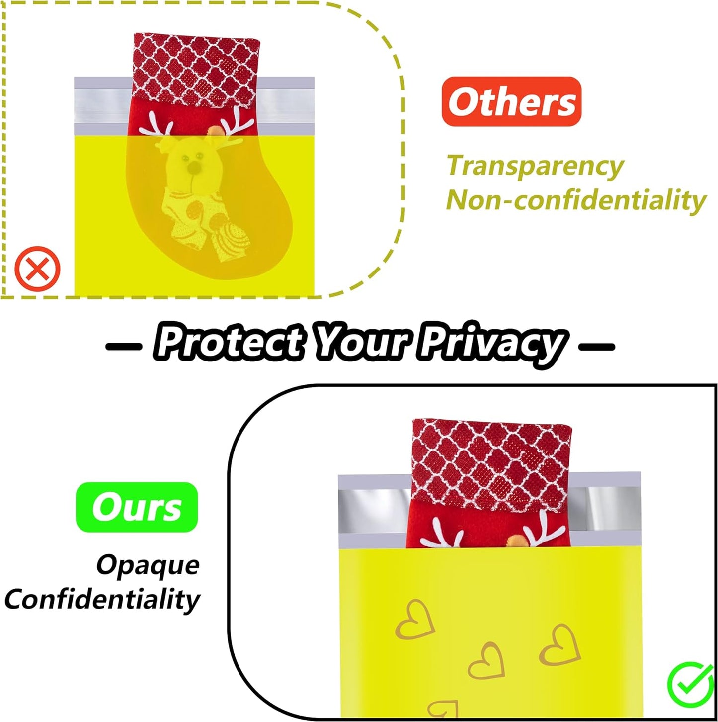 14.5x19'' Thank You Poly Mailers (500pcs)