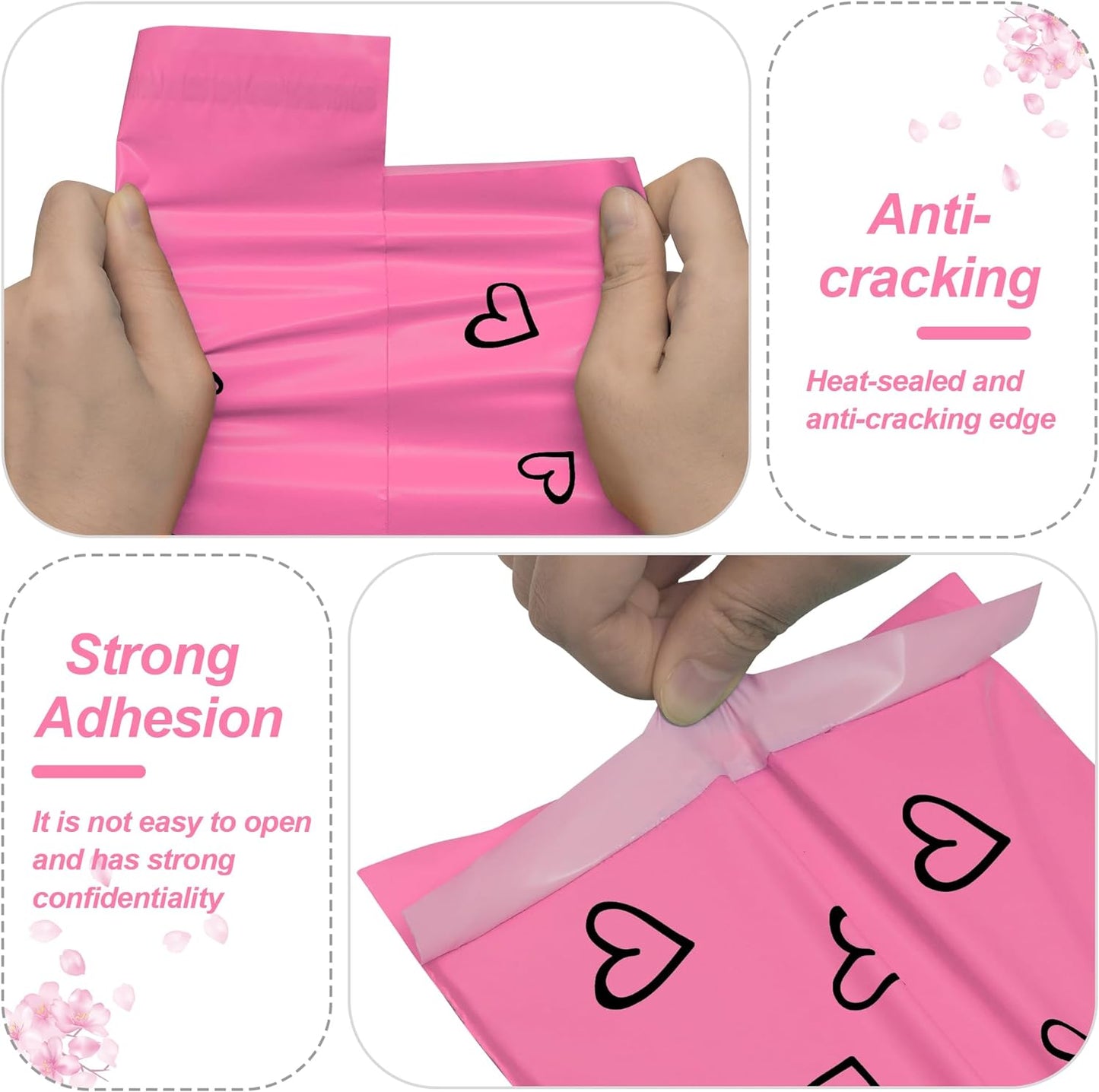 6x9'' Thank You Poly Mailers (500pcs)