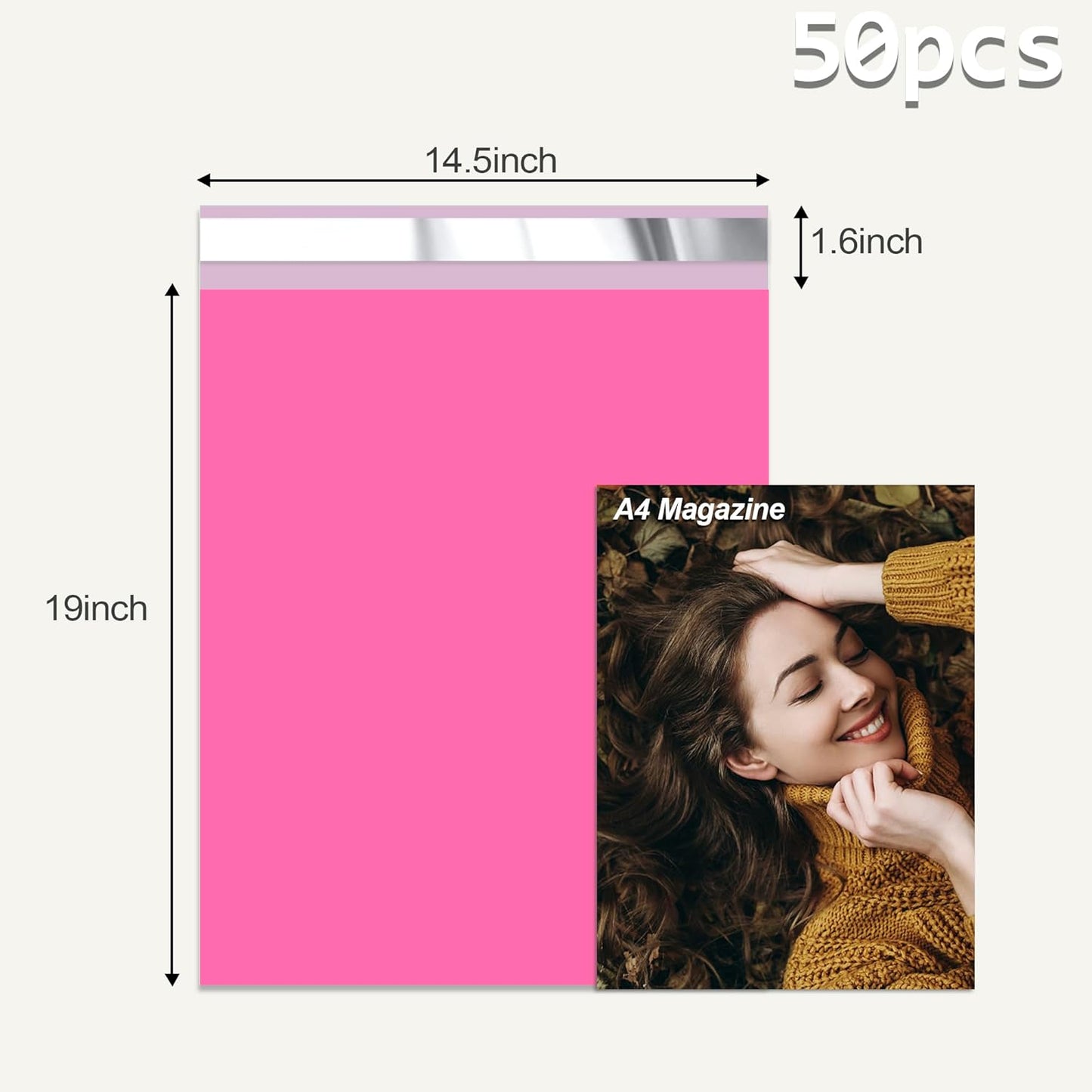 14.5x19'' Poly Mailers (100Pcs)