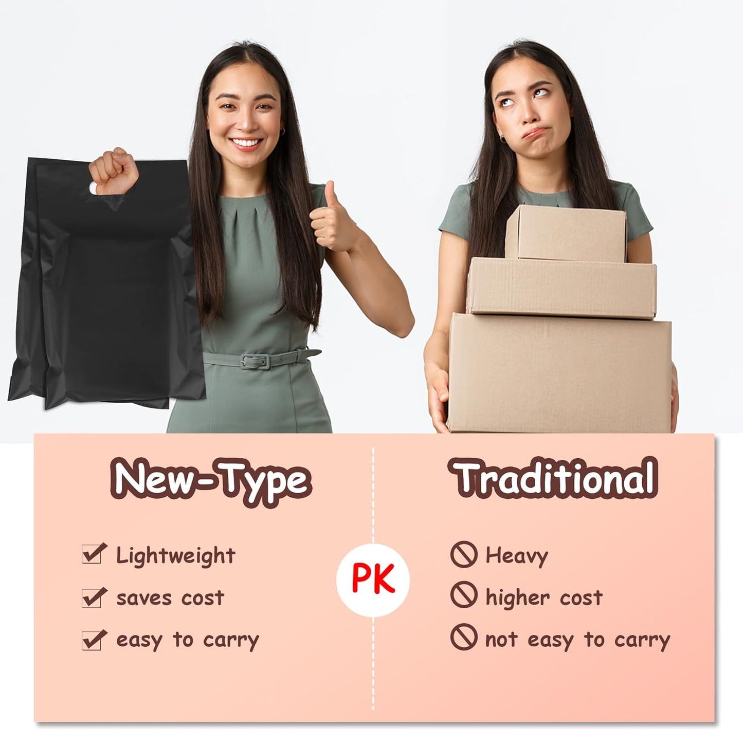 14.5x19'' Poly Mailers (100Pcs)