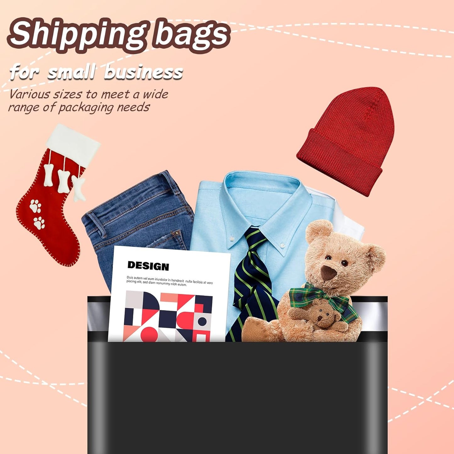 12x15.5'' Poly Mailers (500Pcs)