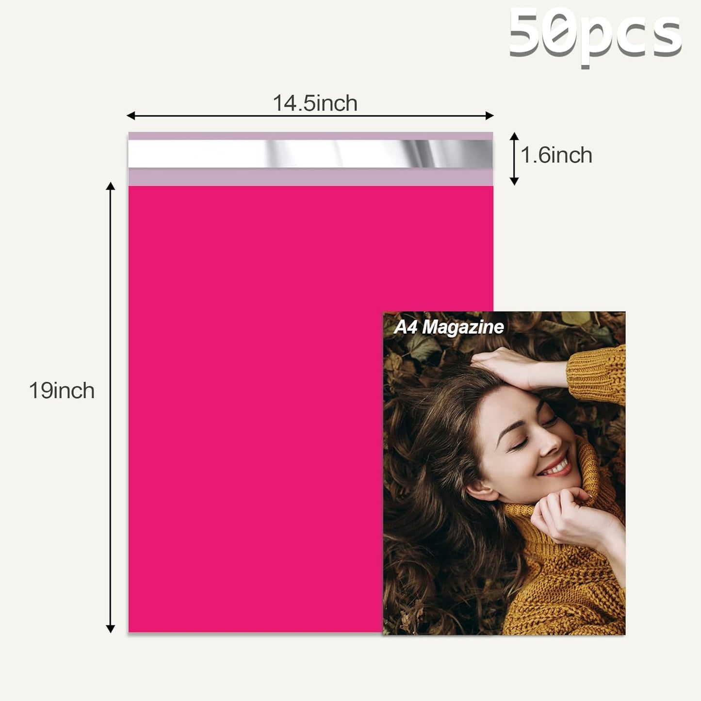 14.5x19'' Poly Mailers (100Pcs)