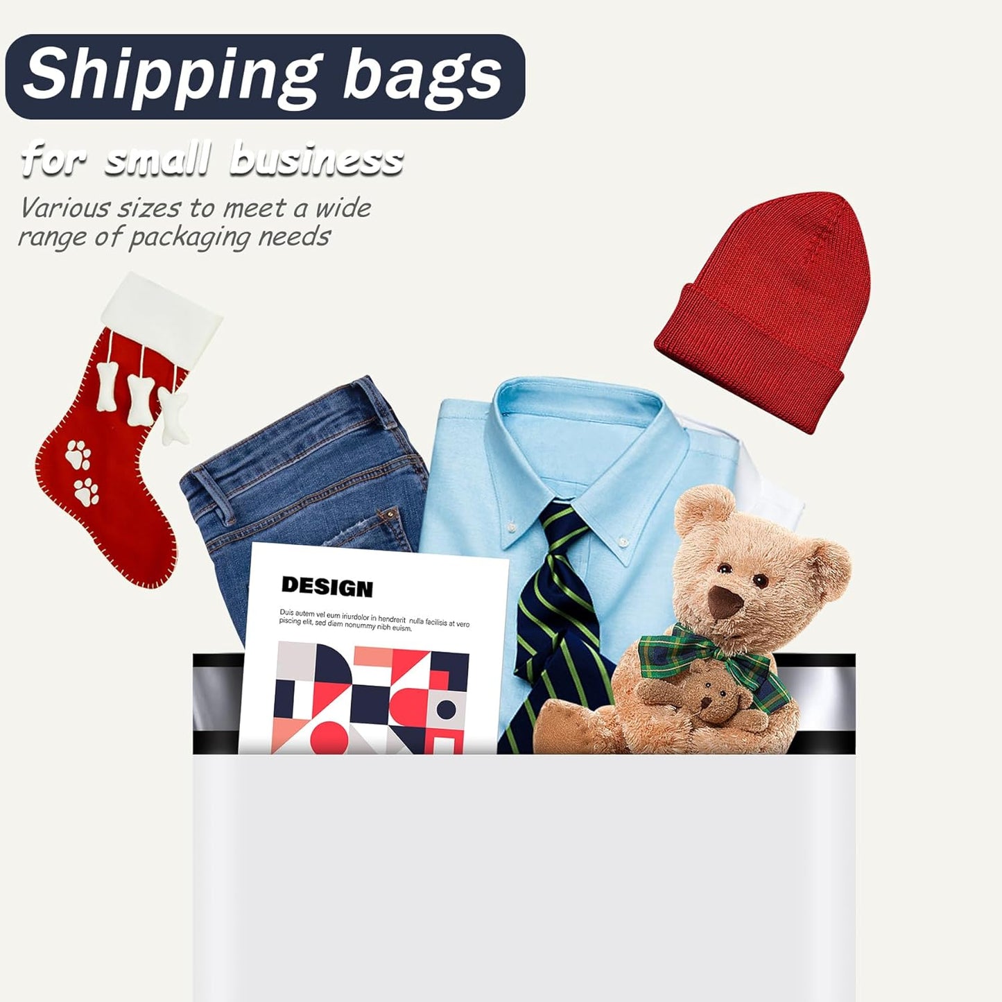 12x15.5'' Poly Mailers (500Pcs)