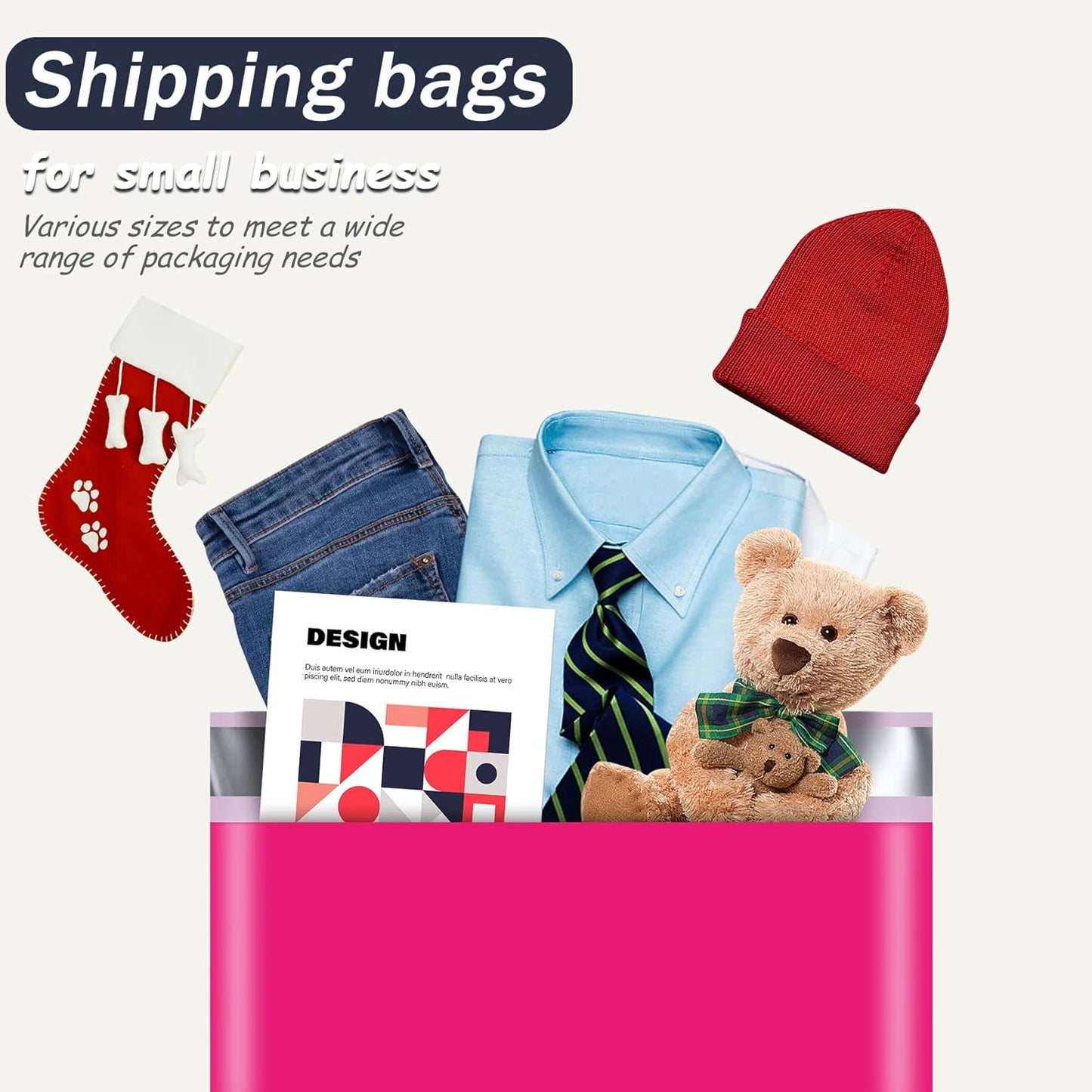 12x15.5'' Poly Mailers (500Pcs)