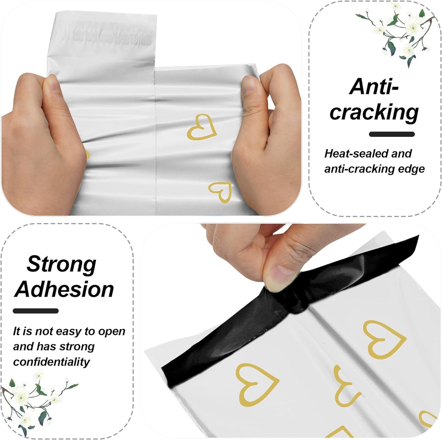 6x9'' Thank You Poly Mailers (500pcs)