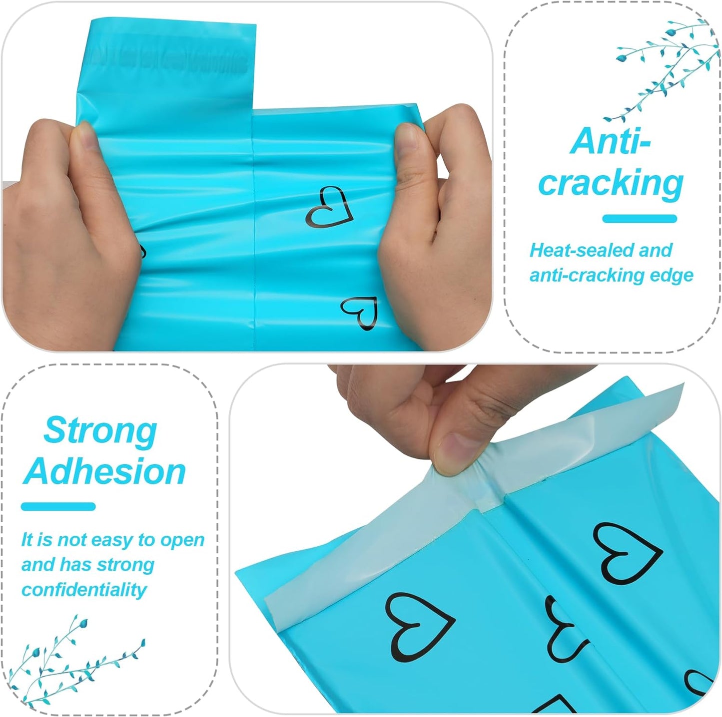6x9'' Thank You Poly Mailers (500pcs)