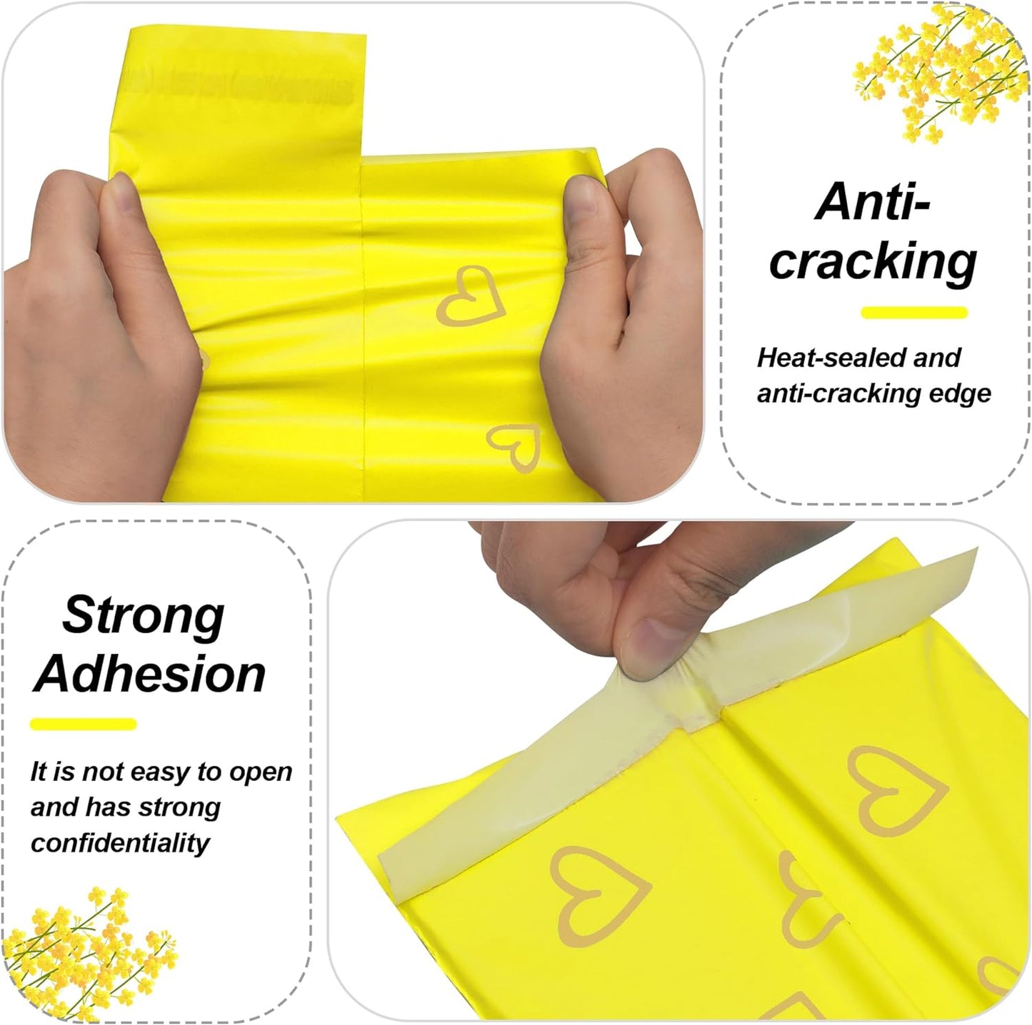 6x9'' Thank You Poly Mailers (500pcs)