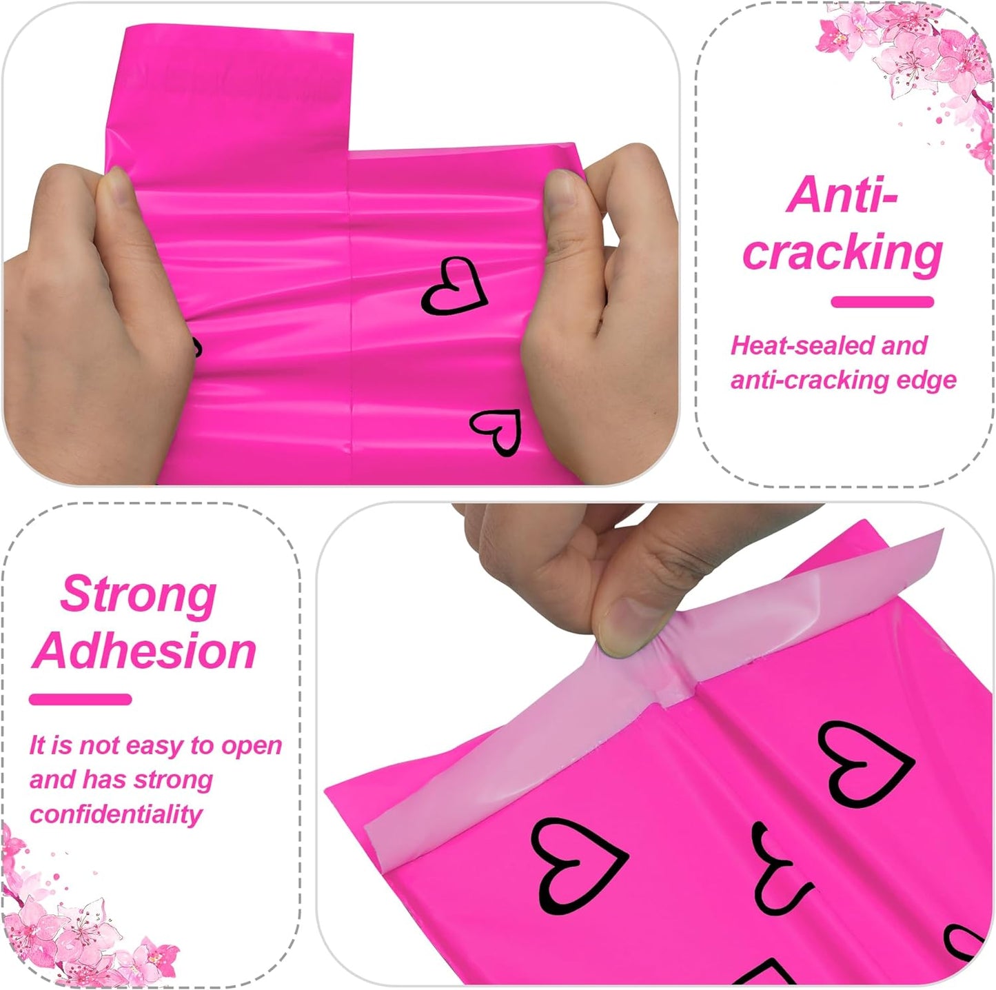 6x9'' Thank You Poly Mailers (500pcs)