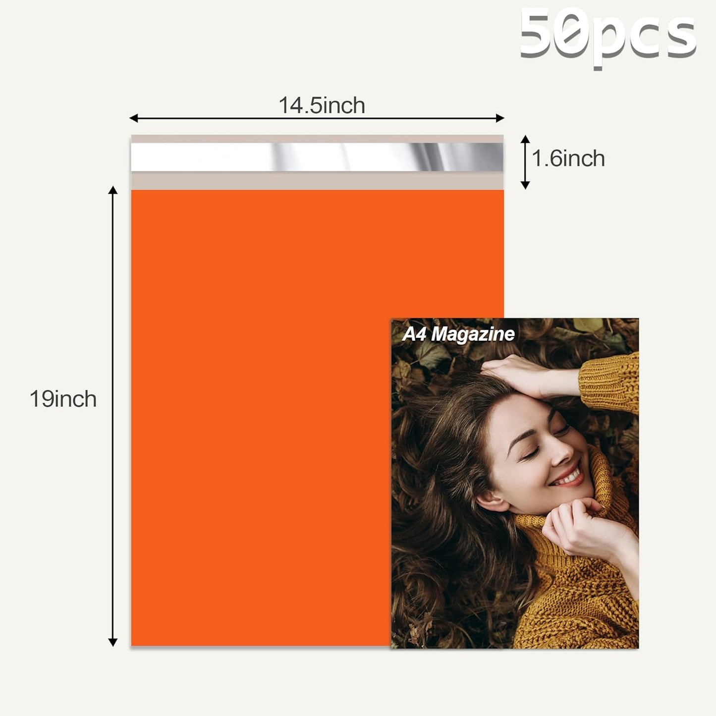 14.5x19'' Poly Mailers (100Pcs)