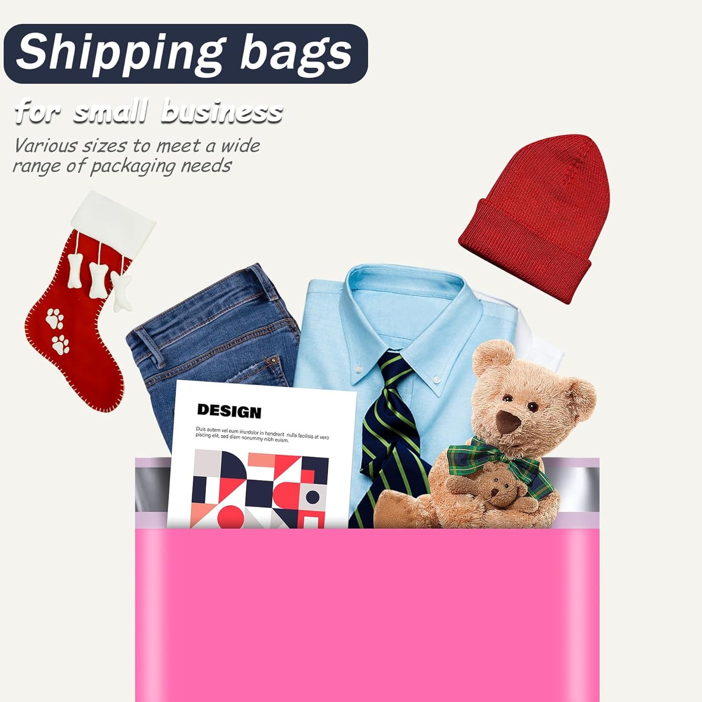 12x15.5'' Poly Mailers (500Pcs)