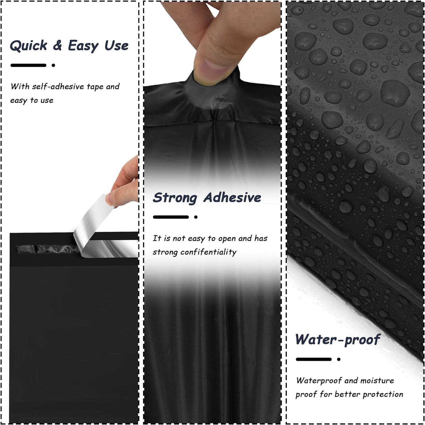 12x15.5'' Poly Mailers (500Pcs)