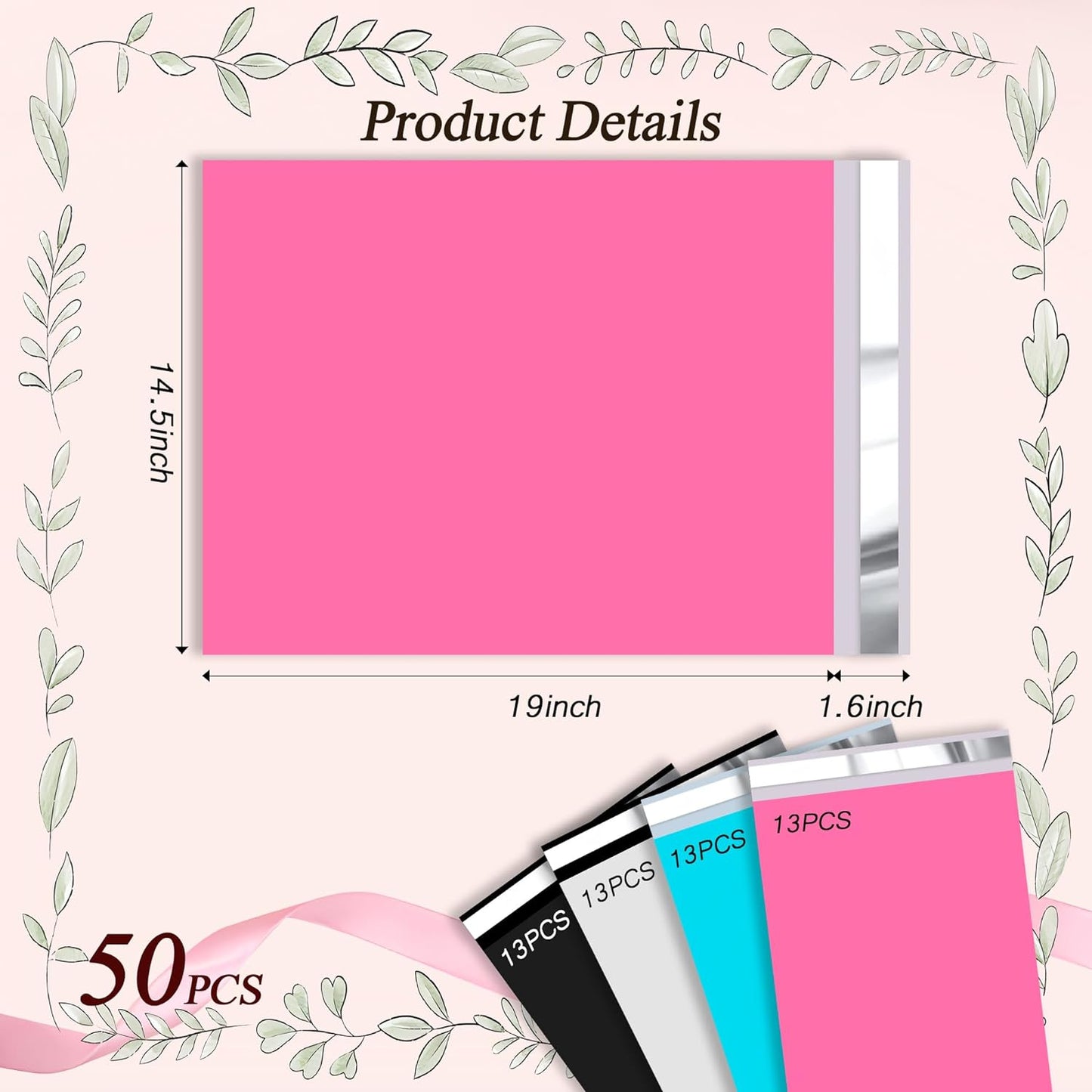 14.5x19'' Poly Mailers (100Pcs)