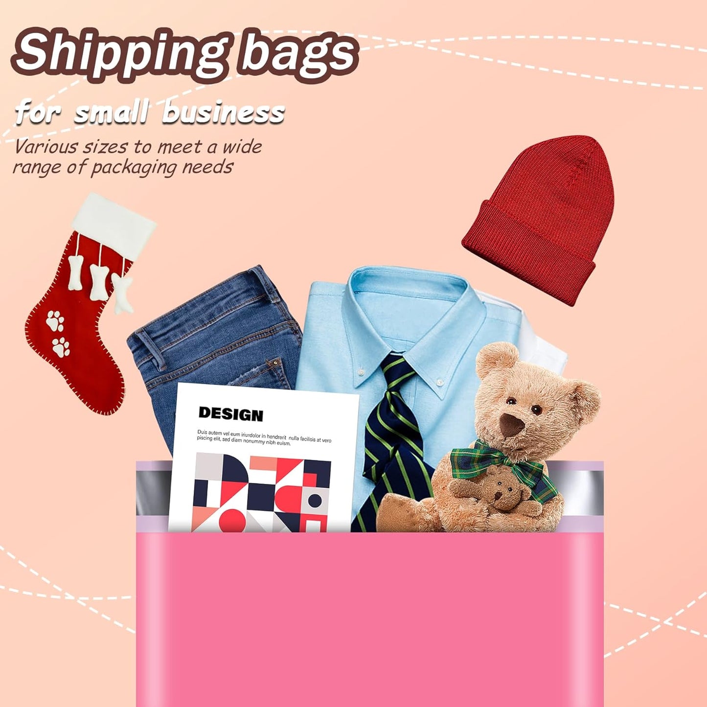 12x15.5'' Poly Mailers (500Pcs)