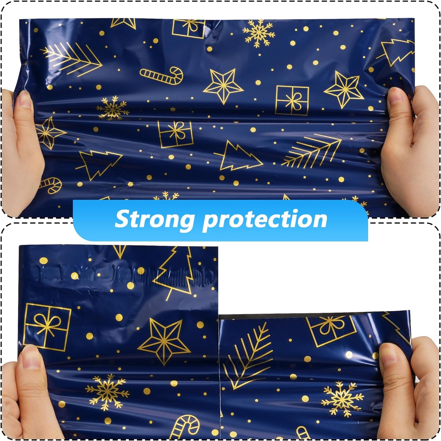 Christmas Starrysky Poly Mailers
