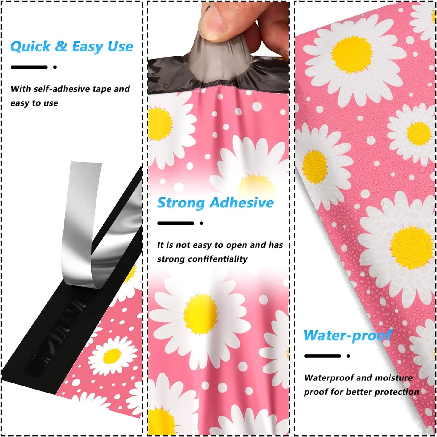Daisy Poly Mailers