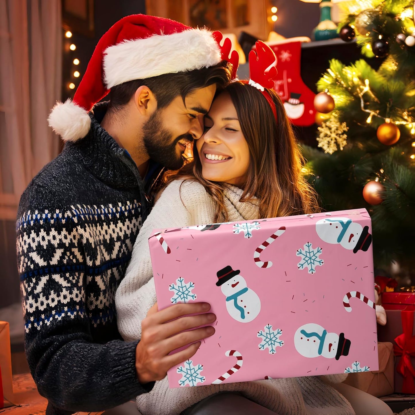 Snowmen Poly Mailers