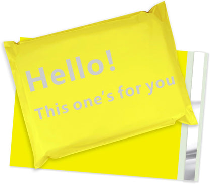 10x13'' Hello Poly Mailers (100Pcs)