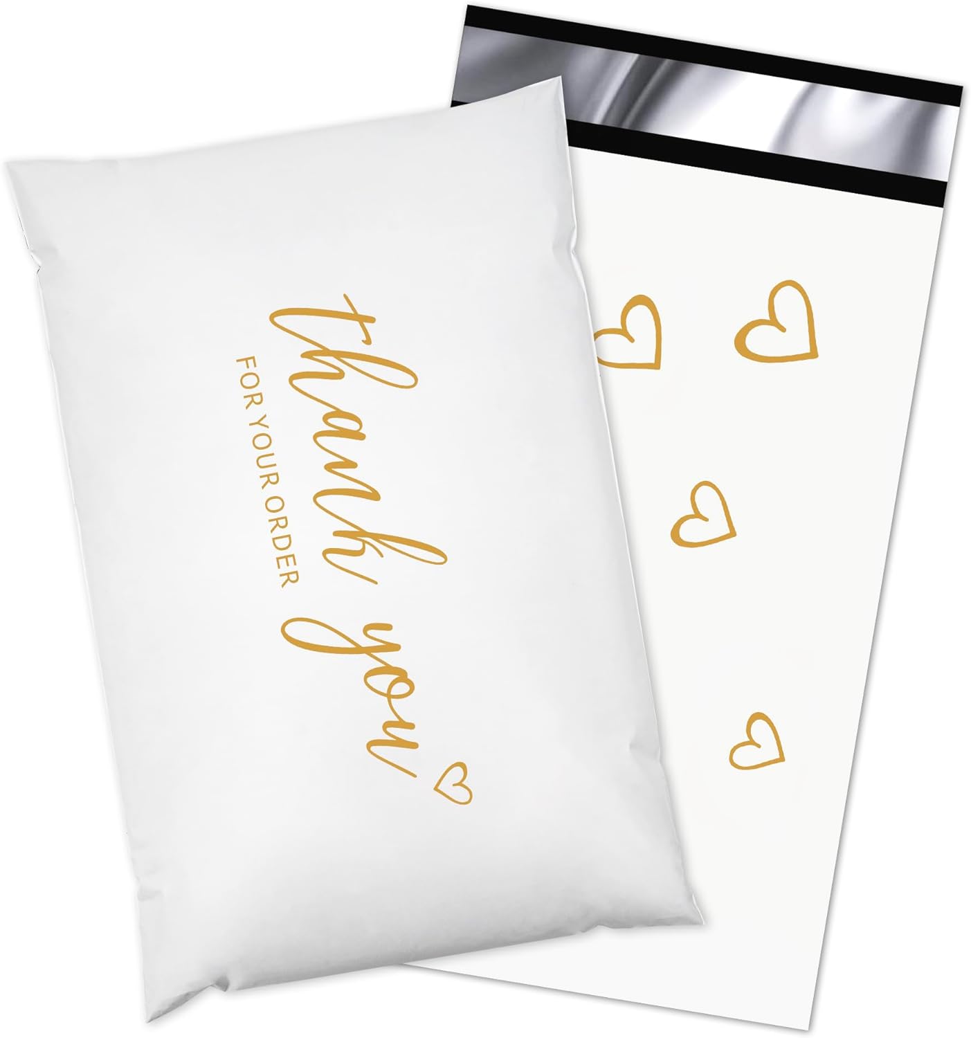 JinRuiKJ Thank You Series Poly Mailers (10*13 inch 25pcs)