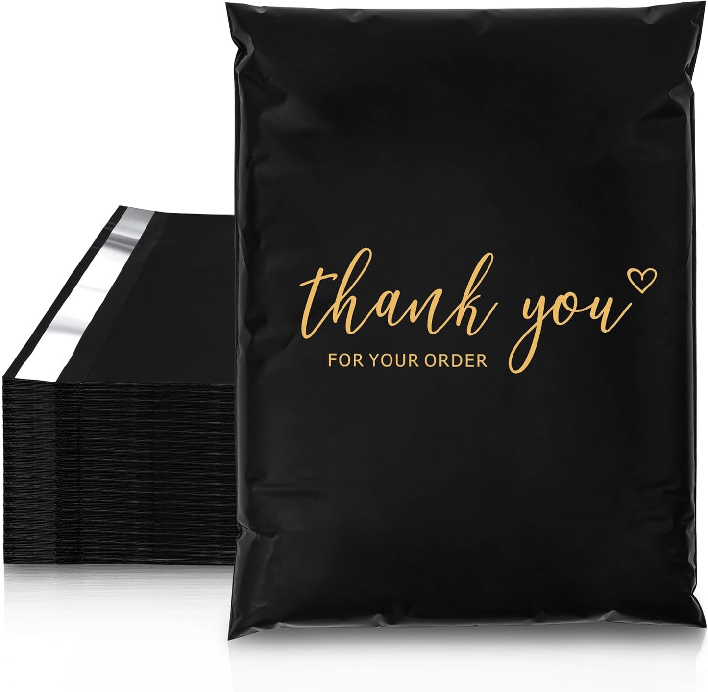 JinRuiKJ Thank You Series Poly Mailers (10*13 inch 25pcs)