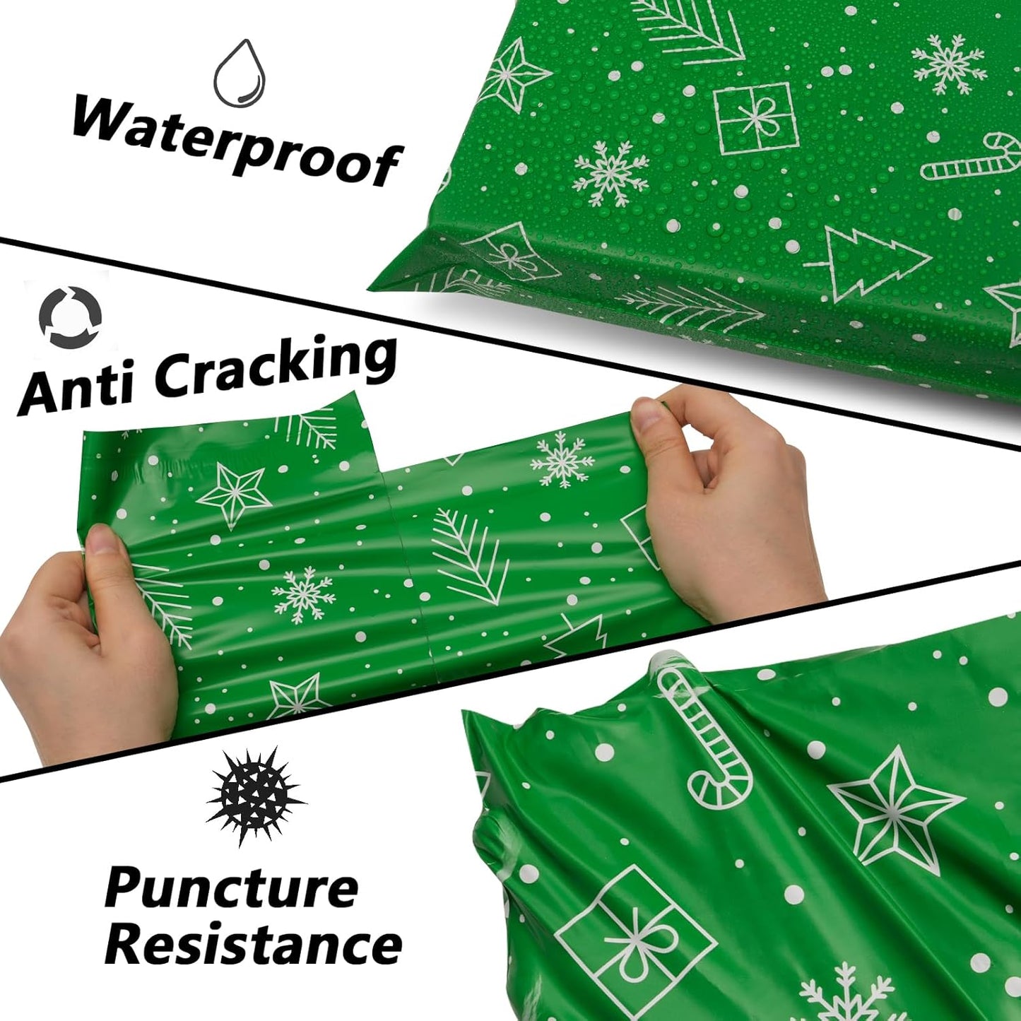 Christmas Poly Mailers