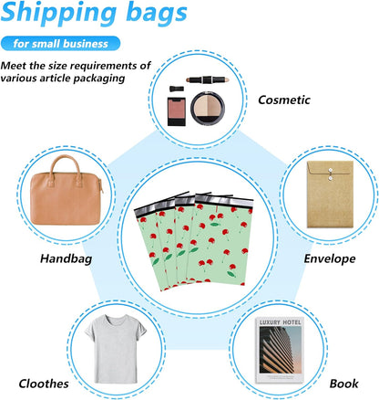 Cherry Poly Mailers