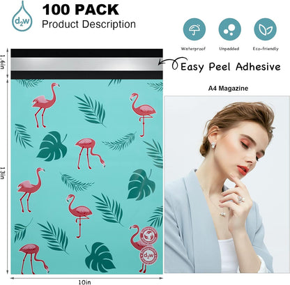 Flamingos Poly Mailers