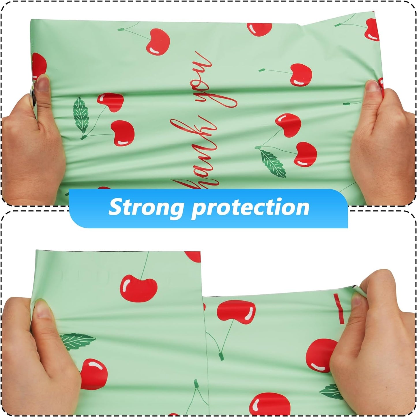 Cherry Poly Mailers