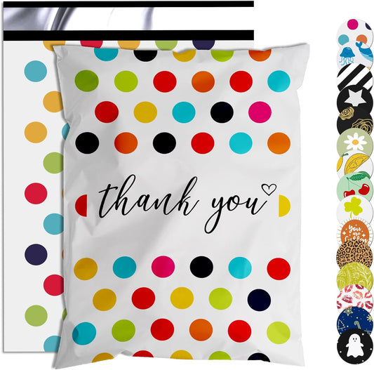 Polka Dots Poly Mailers