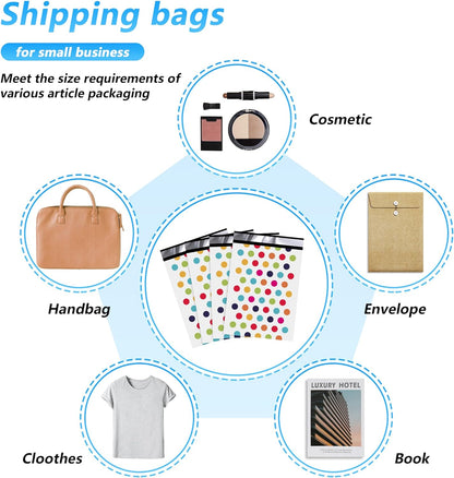 Polka Dots Poly Mailers
