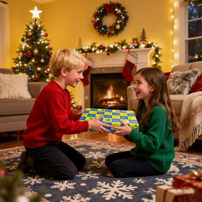 Christmas Checkerboard