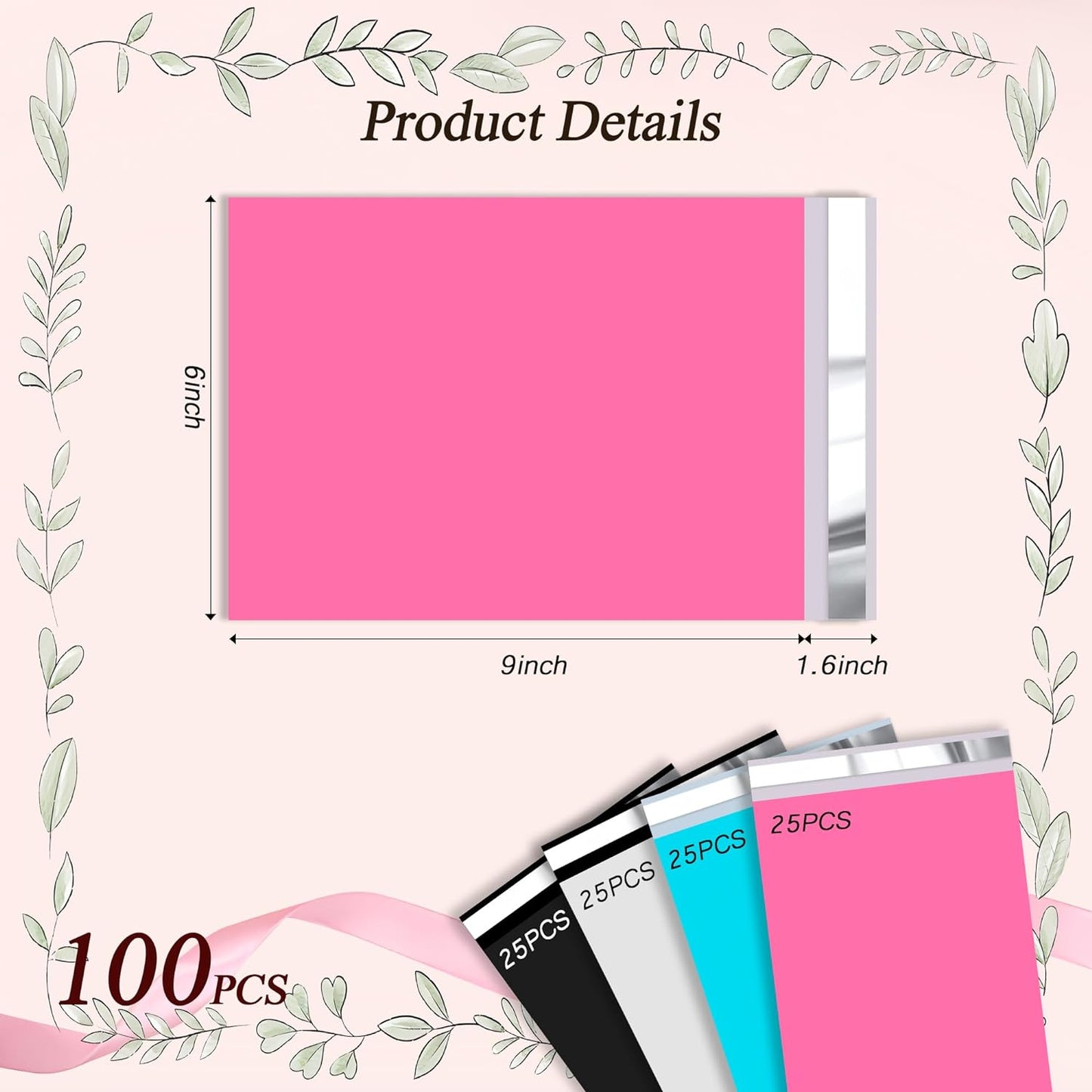 6x9'' Poly Mailers (500Pcs)