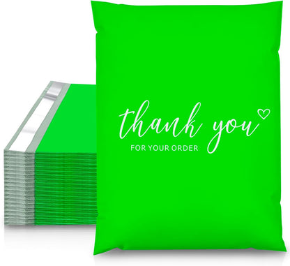 JinRuiKJ Thank You Series Poly Mailers (10*13 inch 25pcs)