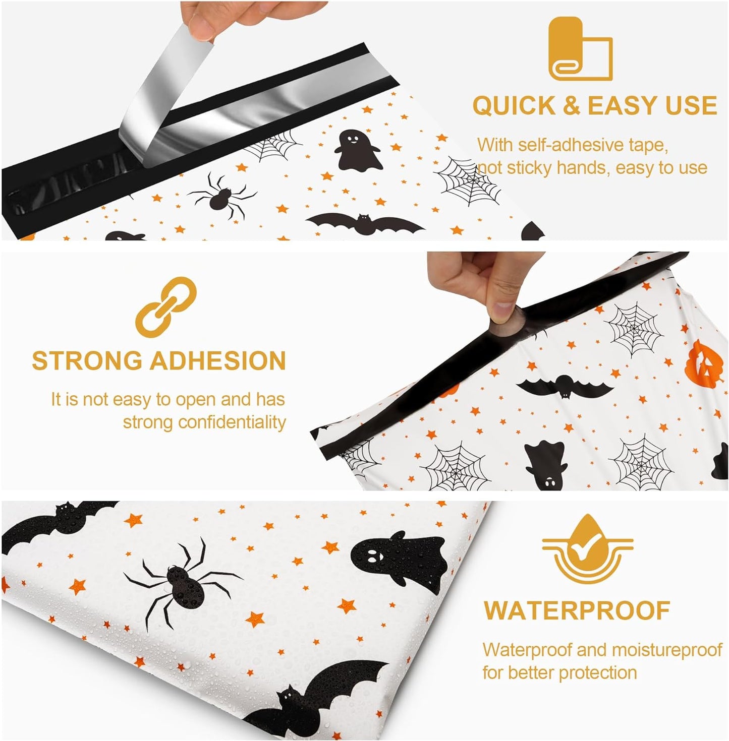 Halloween Poly Mailers