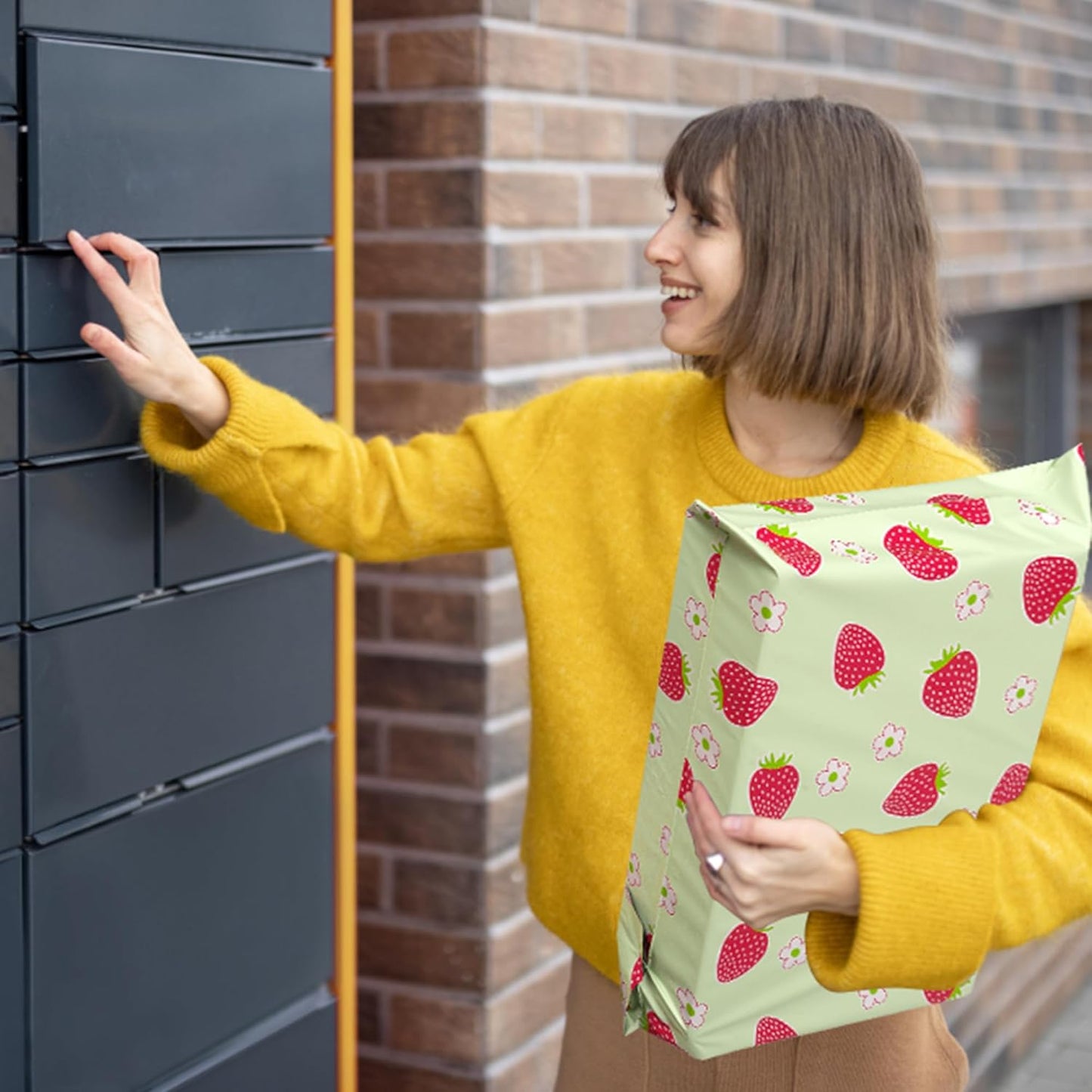 Strawberrie Poly Mailers