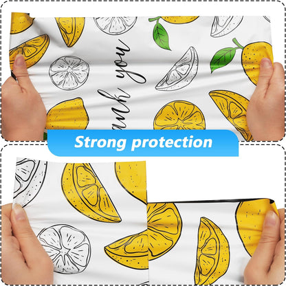 Lemon Poly Mailers