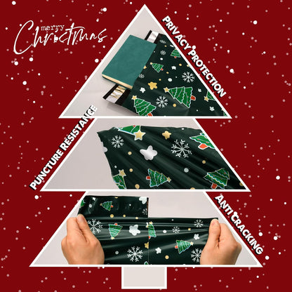 Christmas Tree Poly Mailers