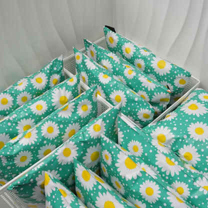 Green Daisy Poly Mailers