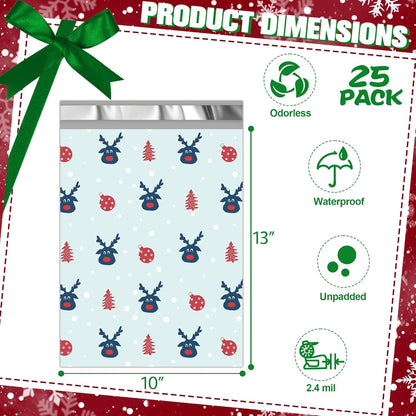 Christmas Blue Reindeer