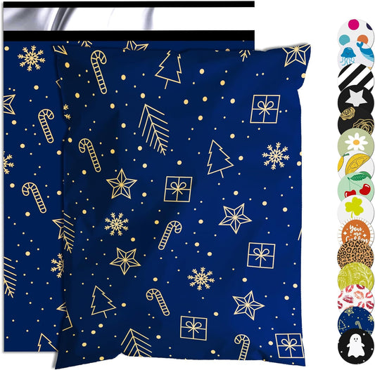 Christmas Starrysky Poly Mailers