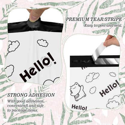 10x13'' Hello Poly Mailers (100Pcs)