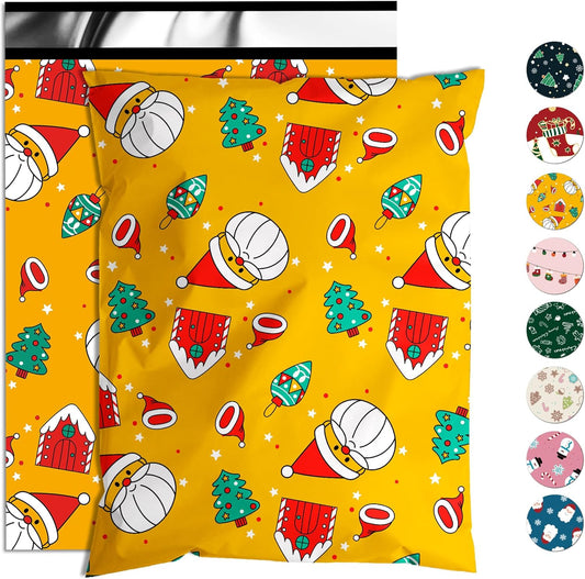 Santa Claus Poly Mailers