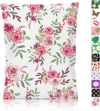 Floral Poly Mailers