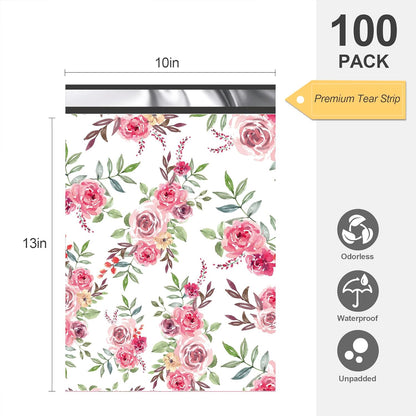 Floral Poly Mailers