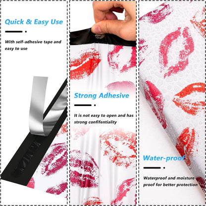 Lipstick Poly Mailers