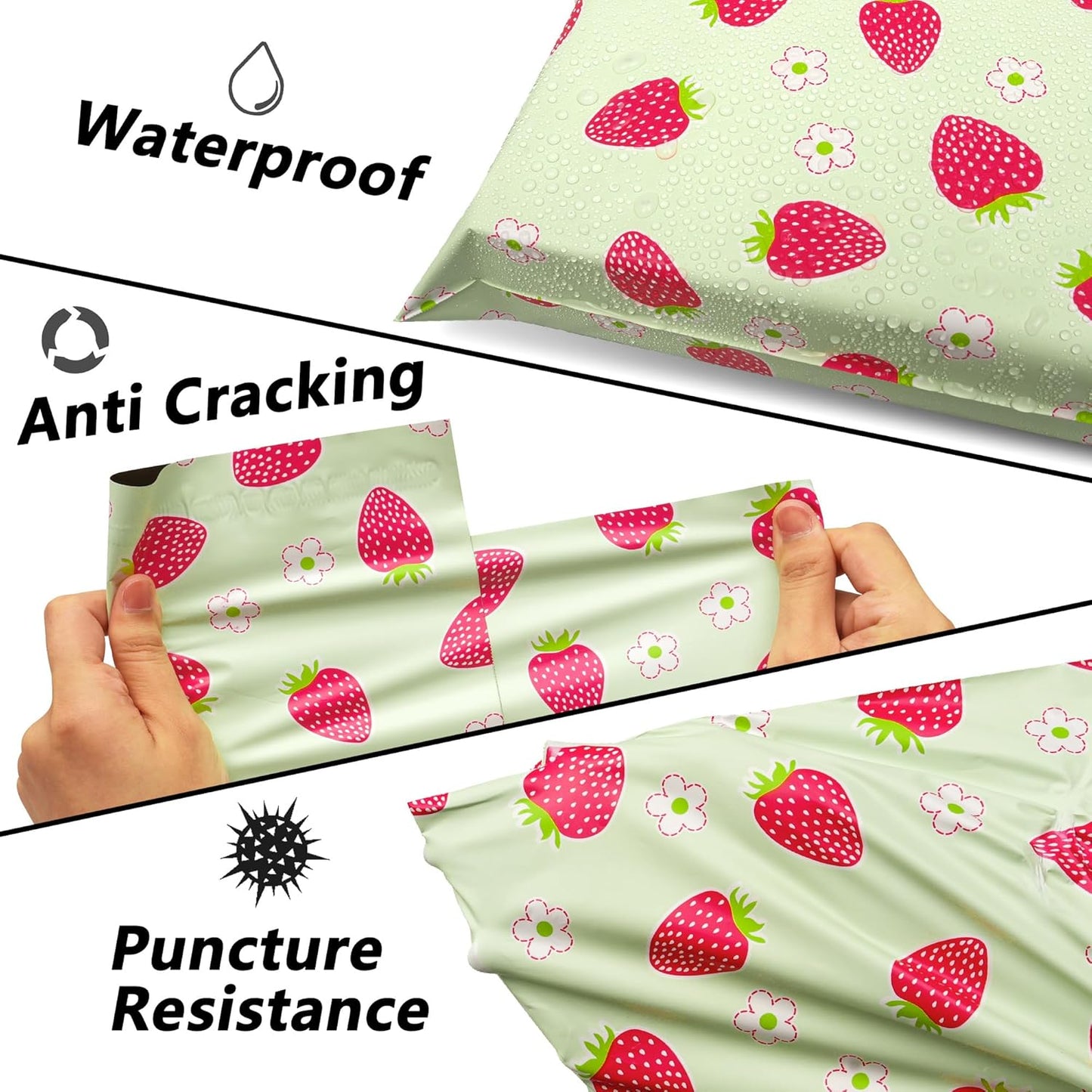 Strawberrie Poly Mailers