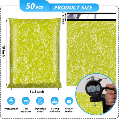 Flower Poly Mailers