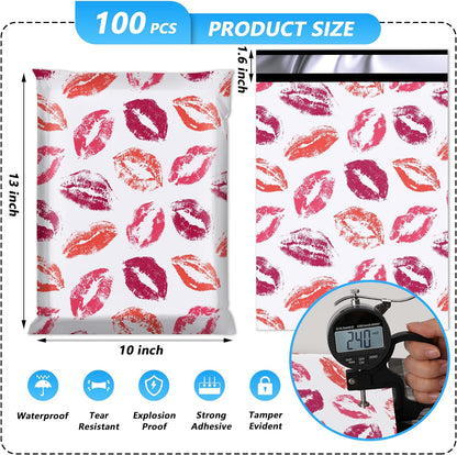 Lipstick Poly Mailers